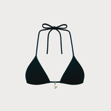 HEART CHARM TIE TOP